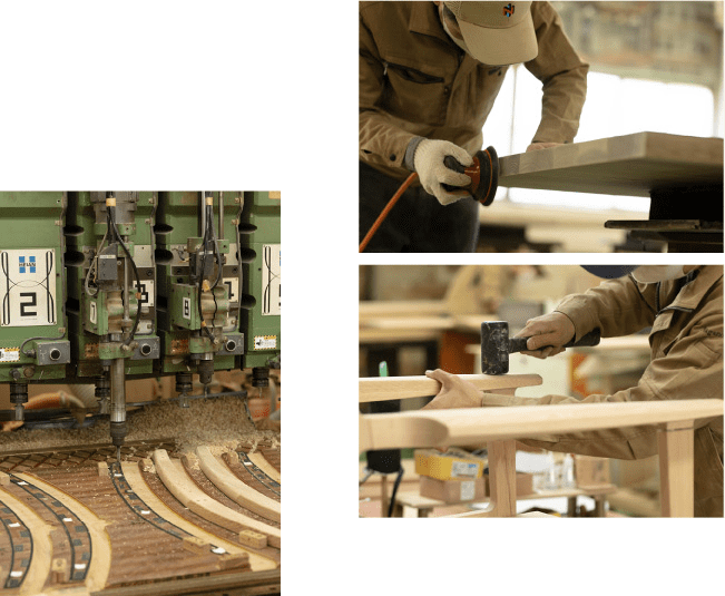 making furniture by hand