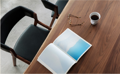 desk and chair