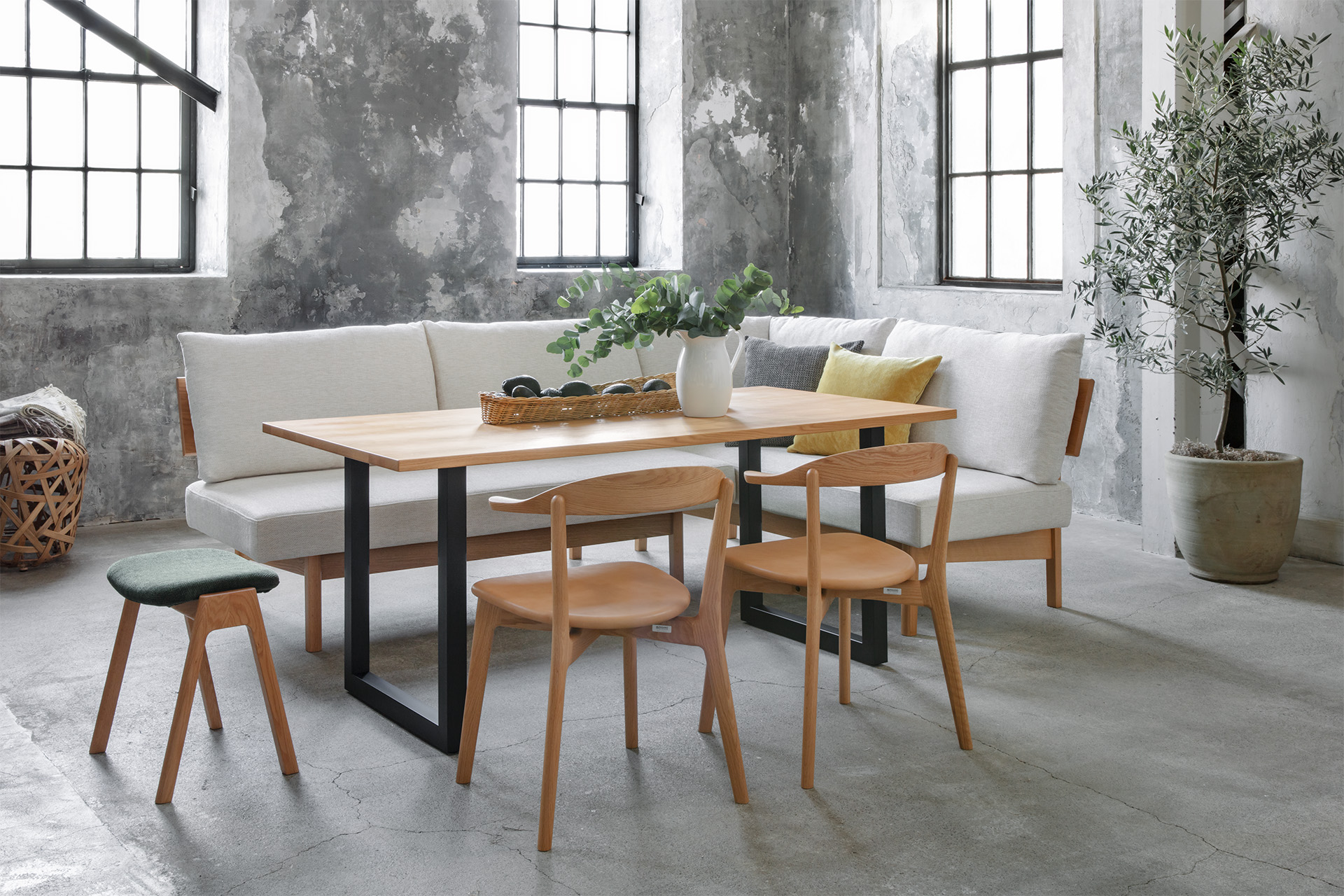 DINING SOFA KC521を使ったコーディネート