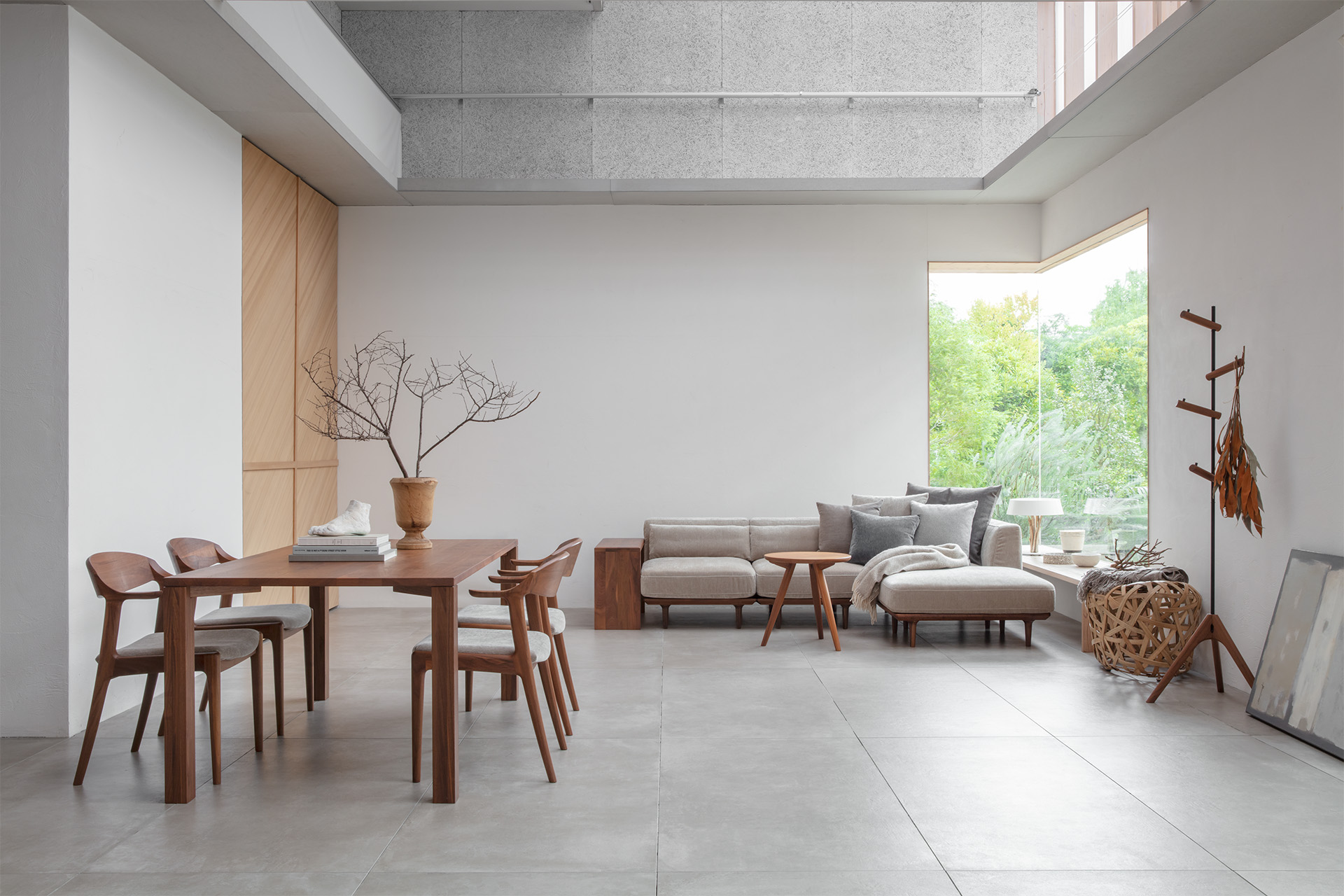 SOFA LC039-S090を使ったコーディネート