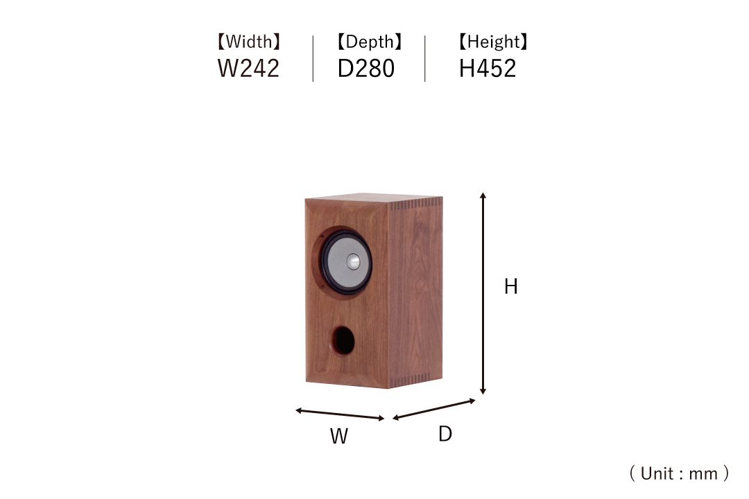 size of SPEAKER RA101-SP